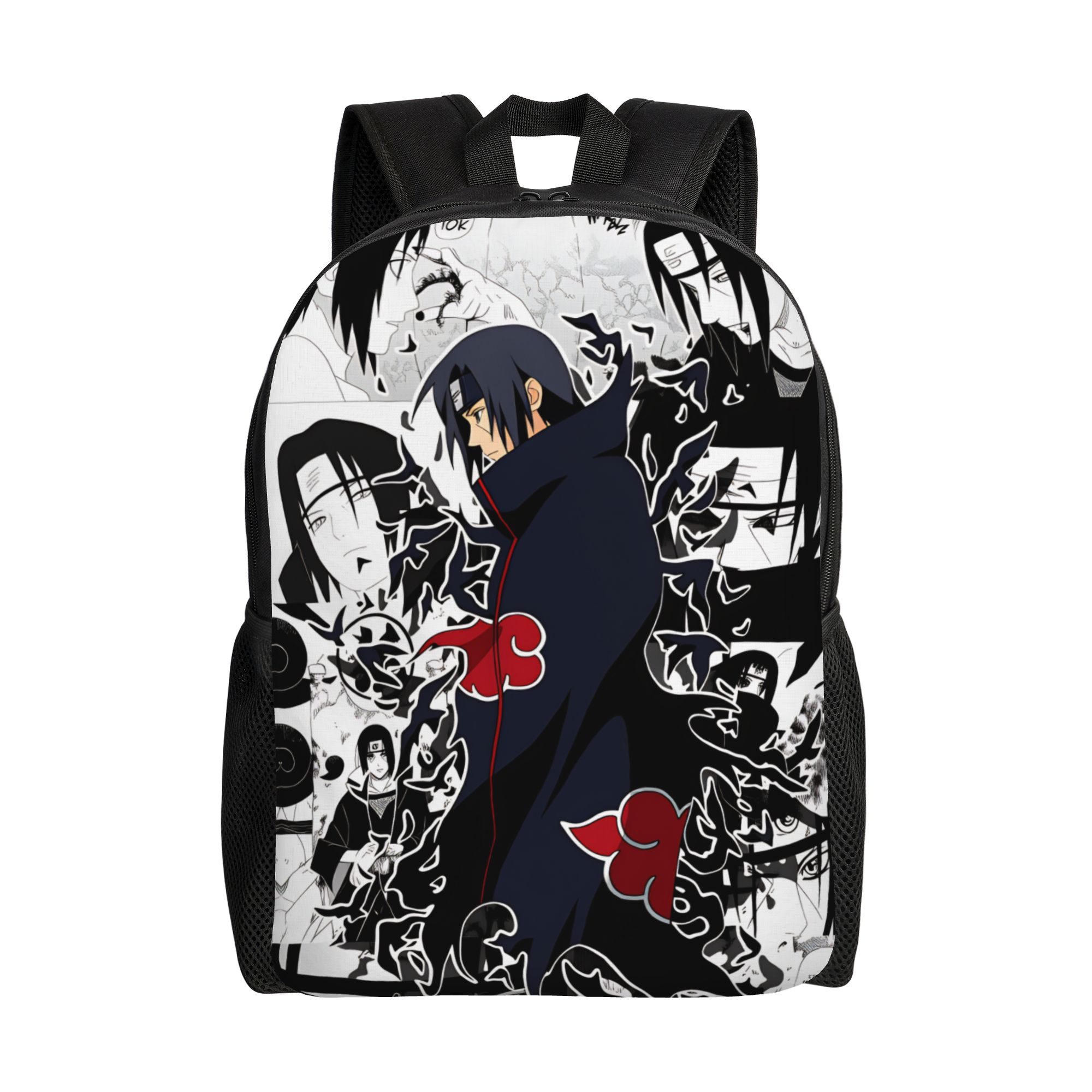 Laptop Accessories 3D Print - Mochila 3D de Naruto Uchiha Sasuke,