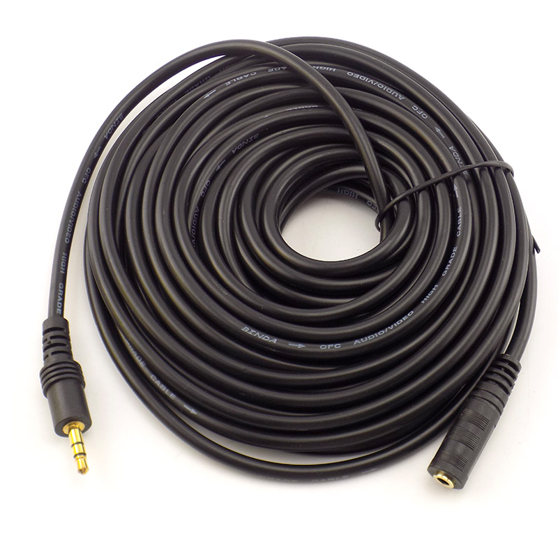 Laptop Accessories Headphones - 1,5/3/5/10M 3,5mm Cable de extensión de