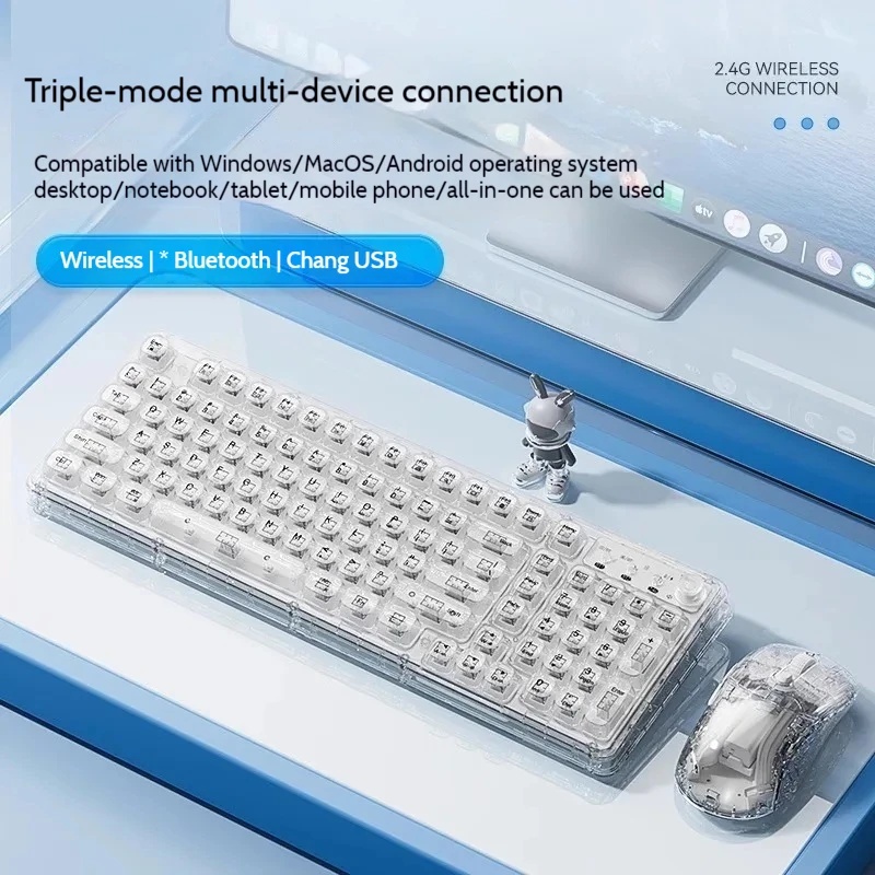 Laptop Accessories Combo - Combo de Teclado y Ratón Inalámbricos