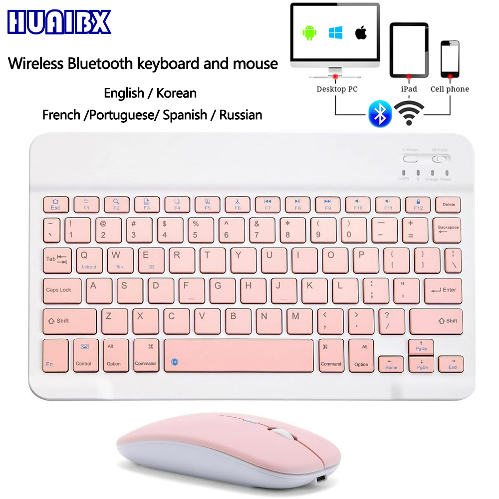 Laptop Accessories Combo - Mini teclado inalámbrico con Bluetooth de