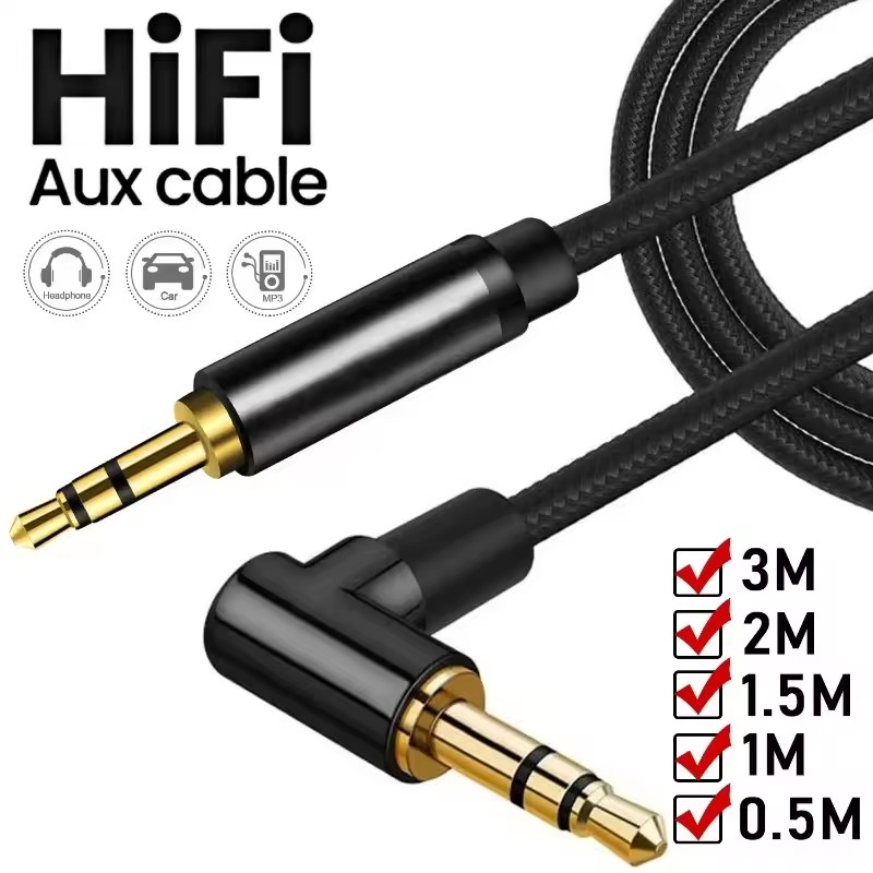 Laptop Accessories Headphones - Cable AUX de 3,5 mm, cable