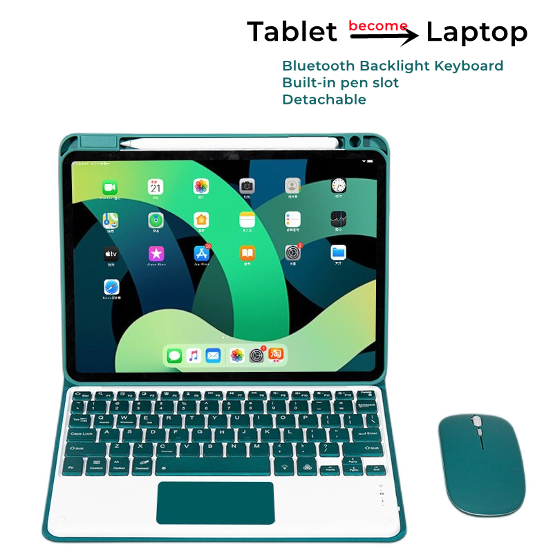 Funda con Teclado Retroilumina - Laptop Accessories Combo reseña y precio