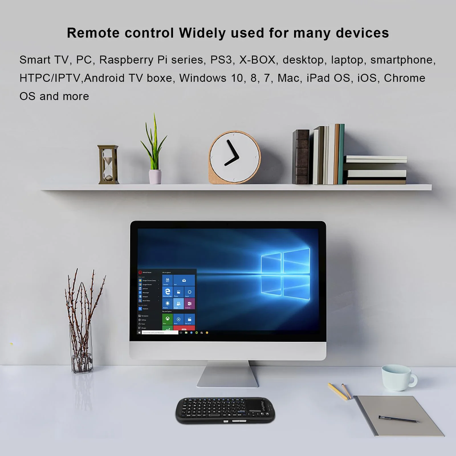 IPazzPort Mini teclado inalámb - Laptop Accessories Combo reseña y precio