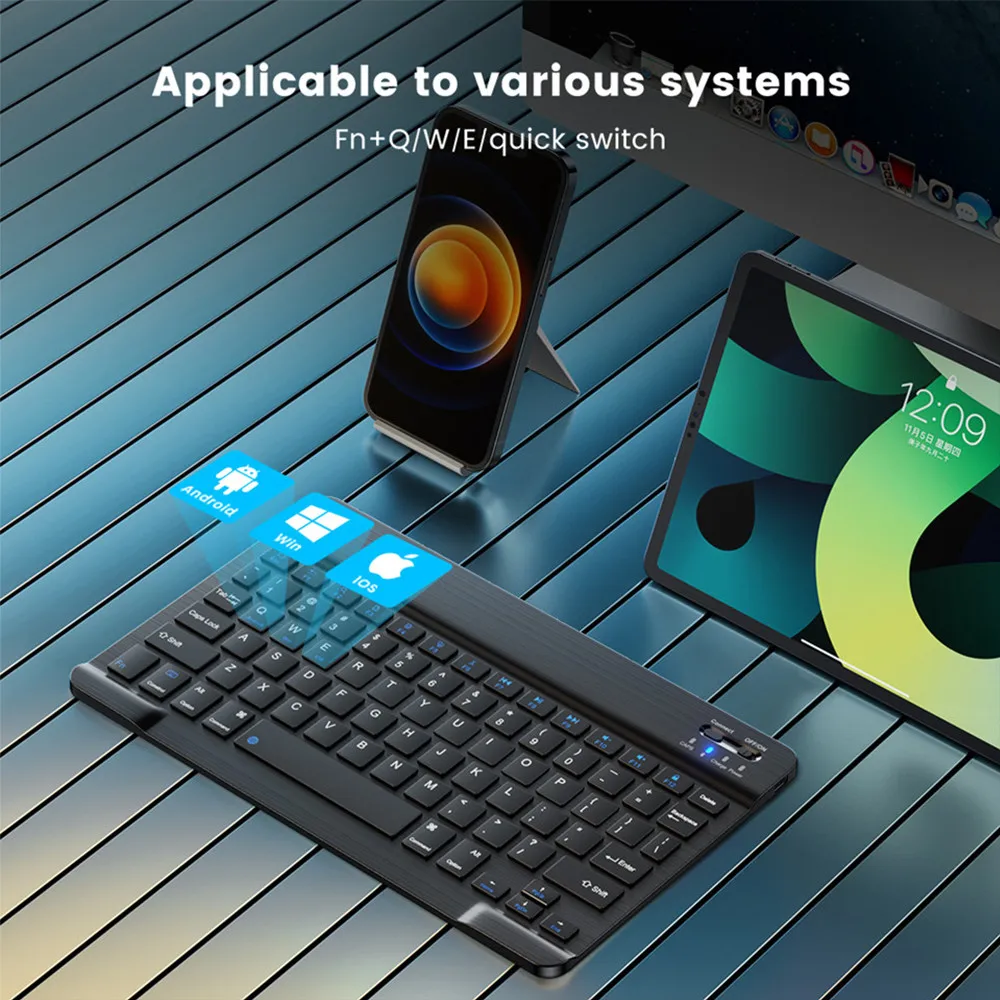 Nuevo teclado inalámbrico Blue - Laptop Accessories Combo reseña y precio