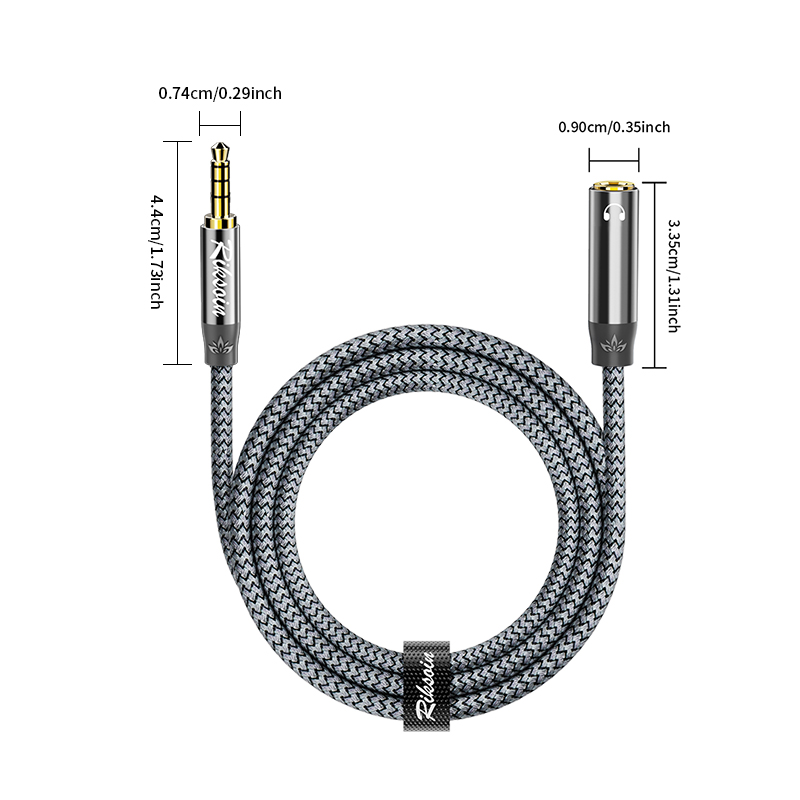 Cable de extensión para auricu - Laptop Accessories Headphones reseña y precio