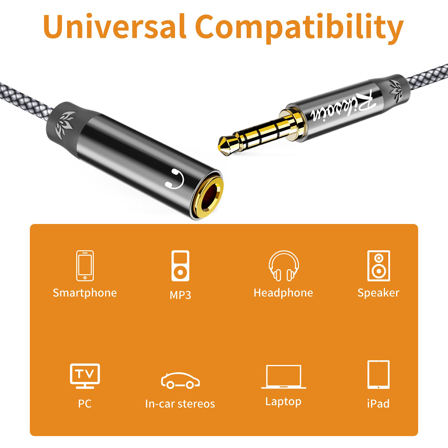 Cable de extensión para auricu - Laptop Accessories Headphones reseña y precio