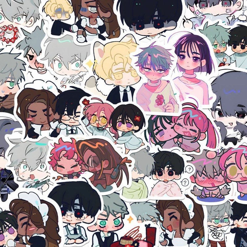 80 pegatinas de dibujos animad - Laptop Accessories For Gift reseña y precio