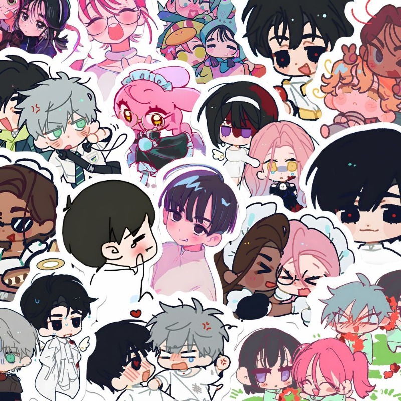 80 pegatinas de dibujos animad - Laptop Accessories For Gift reseña y precio