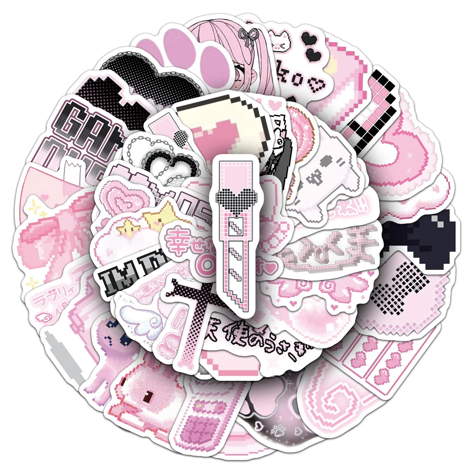 10/30/50 Uds. Lindas Pegatinas - Laptop Accessories Girly reseña y precio