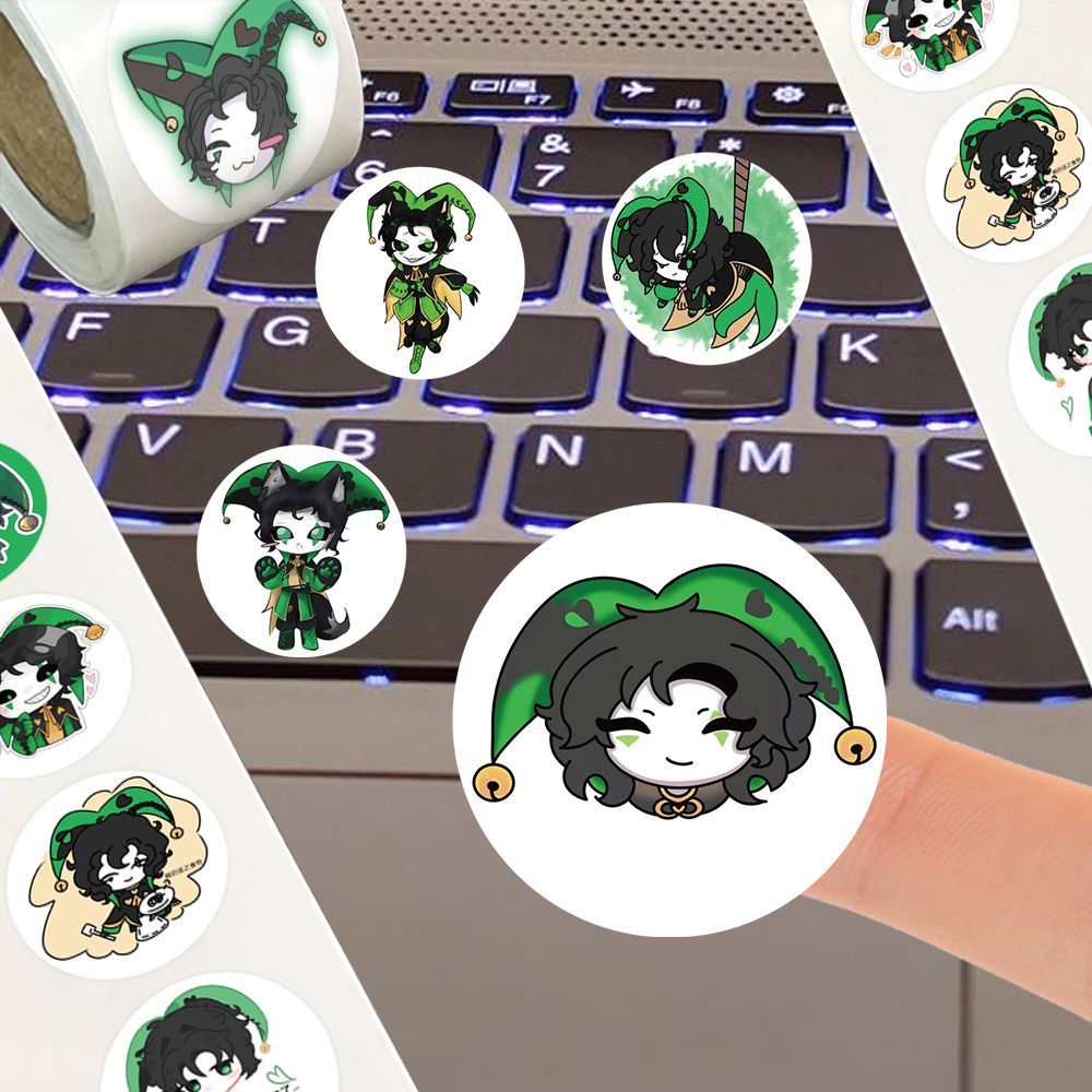 500 piezas/rollo Anime el circ - Laptop Accessories For Gift reseña y precio