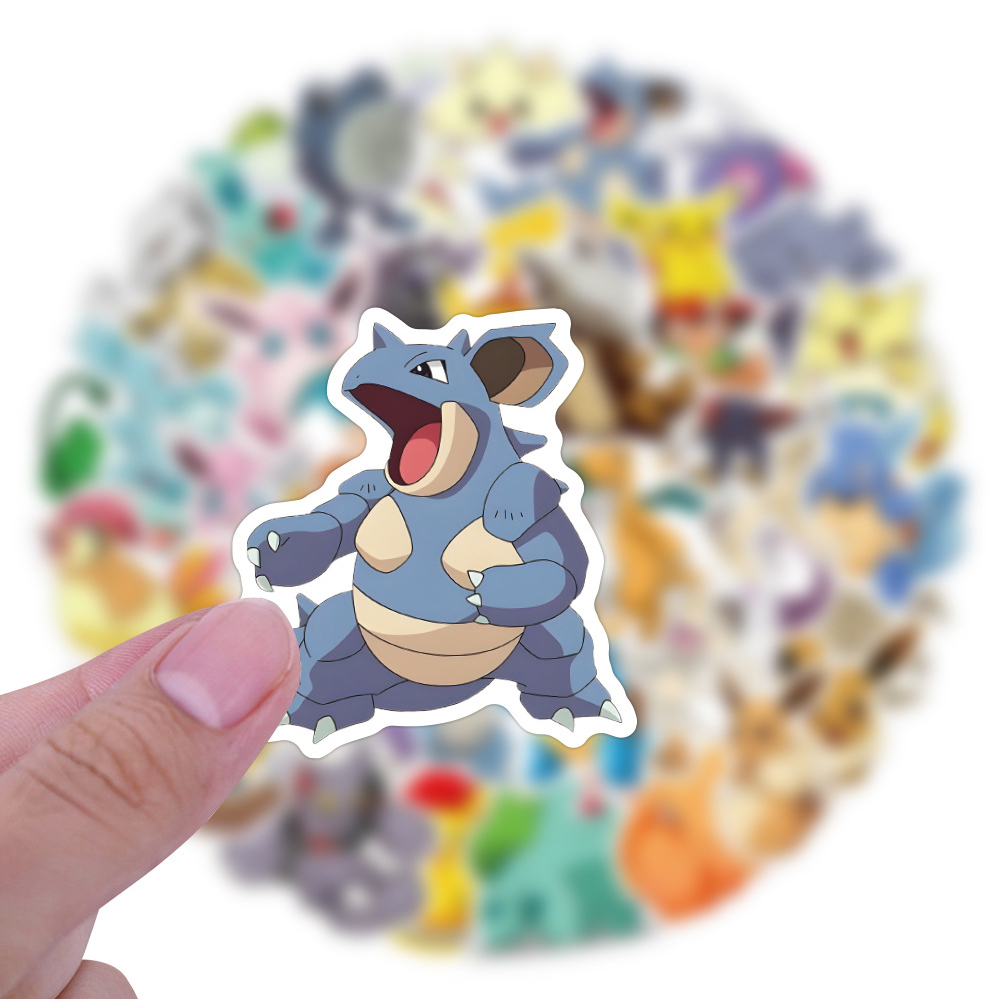 50/60 Uds. Pegatinas de Pokémo - Laptop Accessories Toys reseña y precio