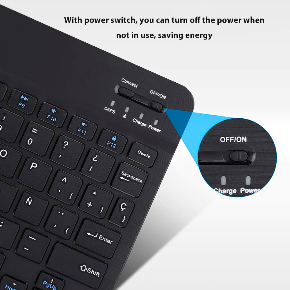 Teclado inalámbrico Bluetooth  - Laptop Accessories Combo reseña y precio