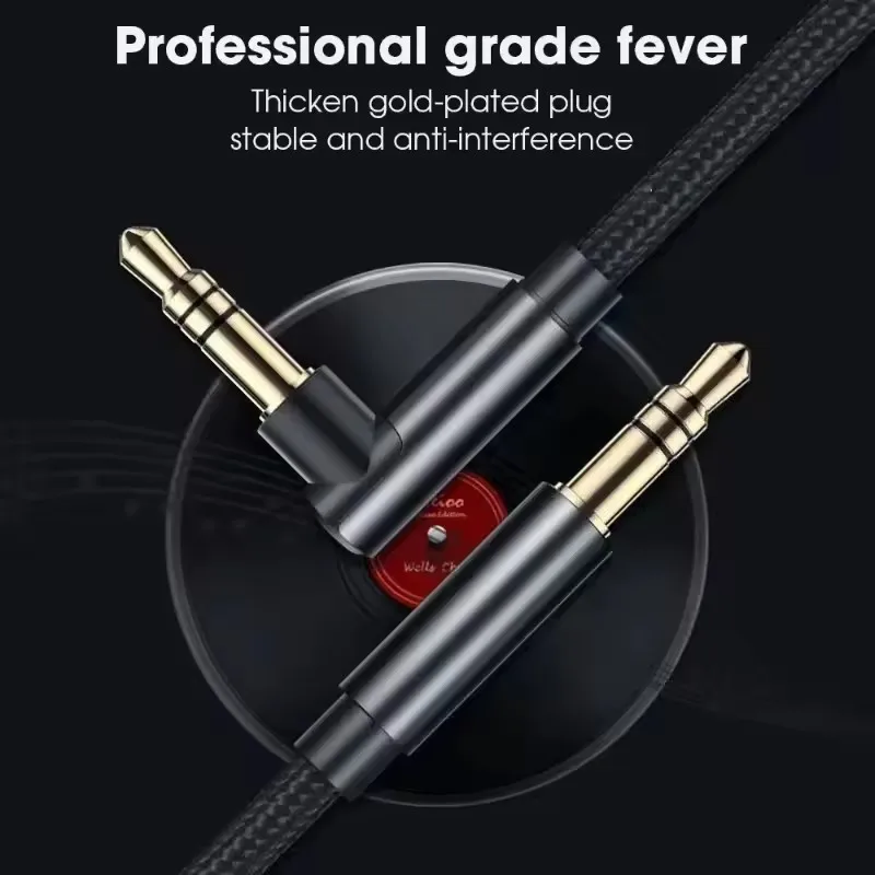 Cable AUX de 3,5 mm, cable de  - Laptop Accessories Headphones reseña y precio