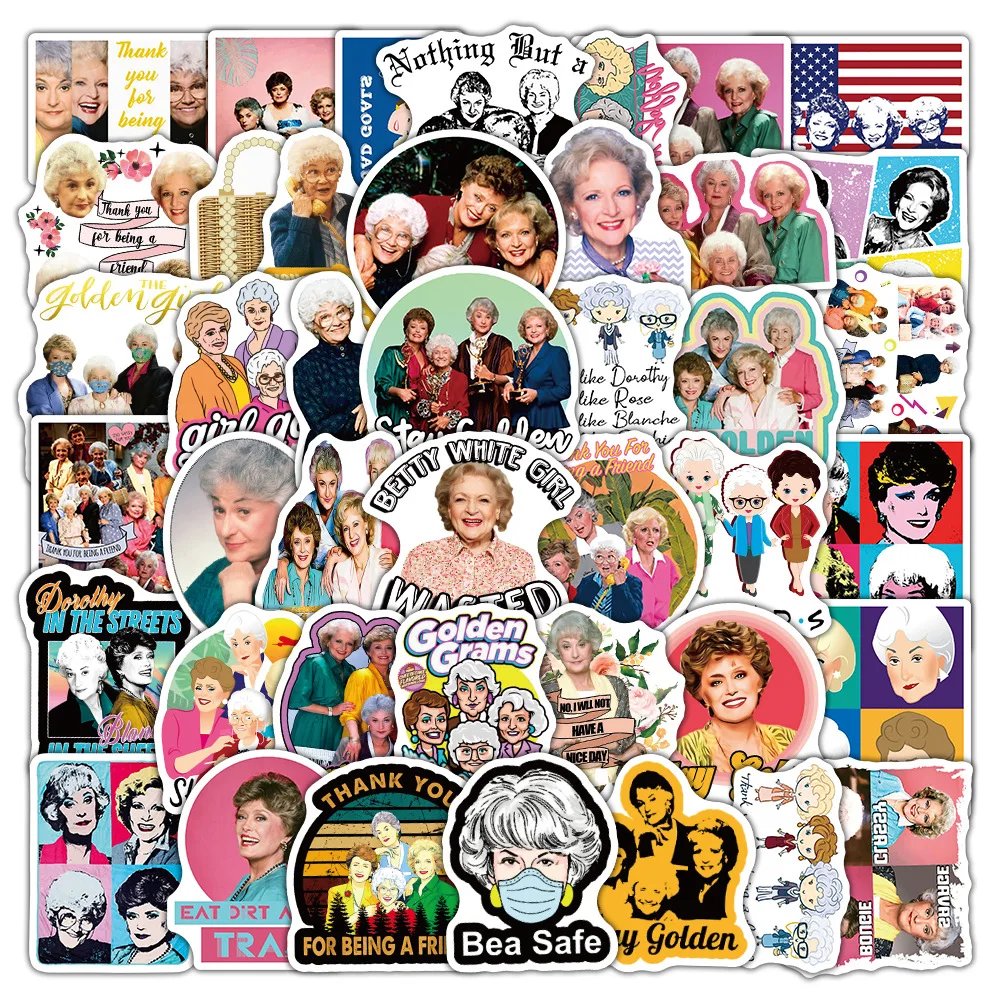50 Uds TV SHOW The Golden Girl - Laptop Accessories Girly reseña y precio